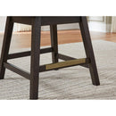 Signature Design by Ashley Burkhaus D984D5 5 pc Counter Height Dining Set IMAGE 5