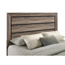  Coaster Furniture Kauffman 204191Q Wood Queen Panel Bed - Washed Taupe IMAGE 9