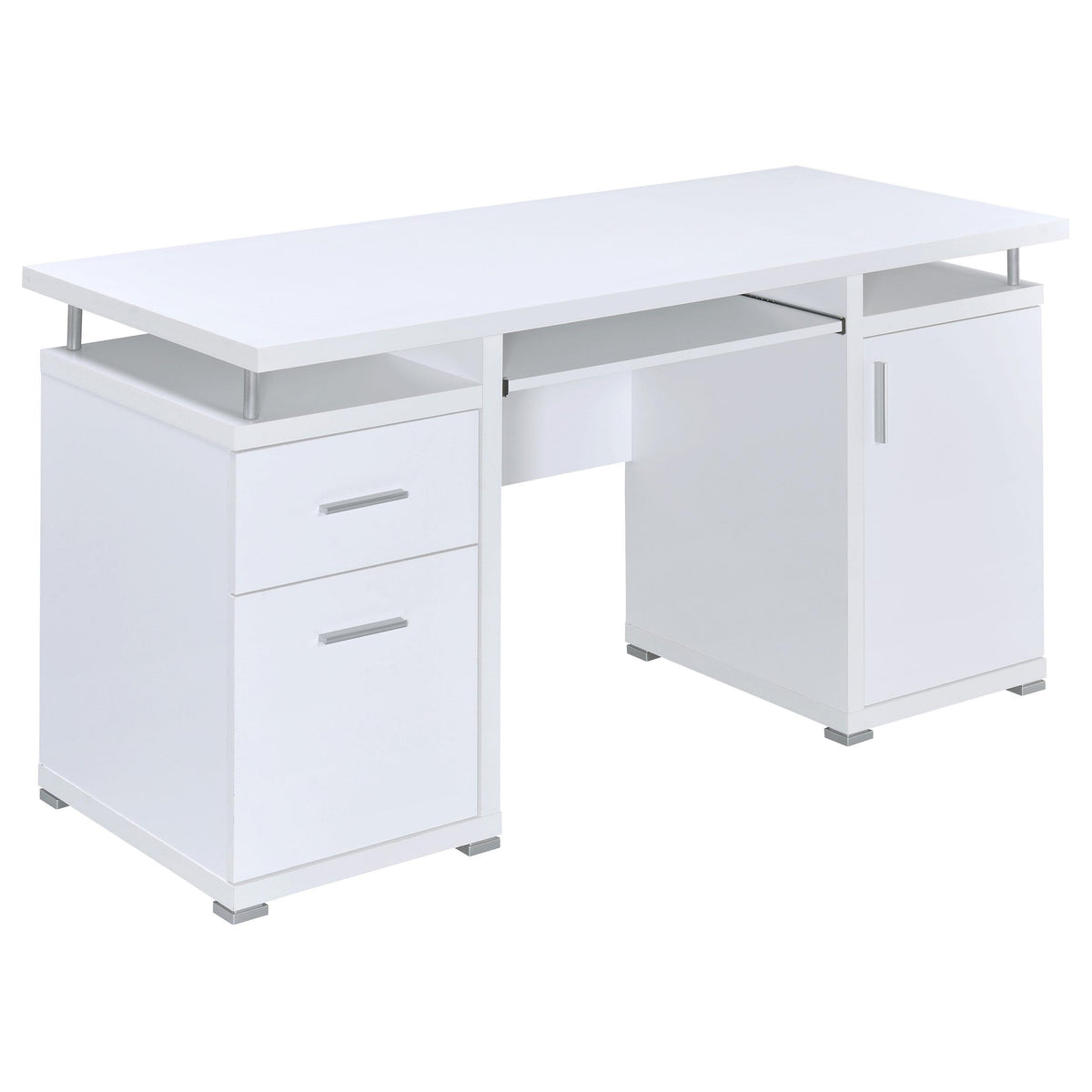 Coaster Furniture Tracy 800108 55-inch 2-Drawer Office Computer Desk -