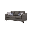 Coaster Furniture Salizar 506021 Upholstered Flared Arm Sofa - Charcoal Grey IMAGE 3