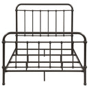  Coaster Furniture Livingston 300399F Metal Full Open Frame Bed - Dark Bronze IMAGE 2