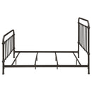  Coaster Furniture Livingston 300399F Metal Full Open Frame Bed - Dark Bronze IMAGE 4