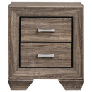 Coaster Furniture Kauffman 2-Drawer Nightstand 204192 IMAGE 2