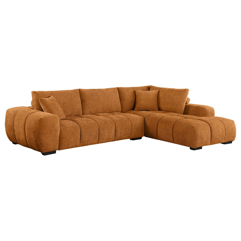 Coaster Furniture Camacho 503975-SET Sectional and Ottoman Set IMAGE 2