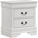  Coaster Furniture Louis Philippe 202441T-S4 6 pc Twin Sleigh Bedroom Set IMAGE 3