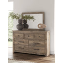  Signature Design by Ashley Rusticott PCB2260 8 pc King Panel Bedroom Set IMAGE 3
