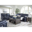  Signature Design by Ashley Leesworth U43809U2 3 pc Power Reclining Living Room Set IMAGE 3