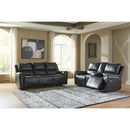 Signature Design by Ashley Glossmore PCU1170 2 pc Reclining Living Room Set IMAGE 2