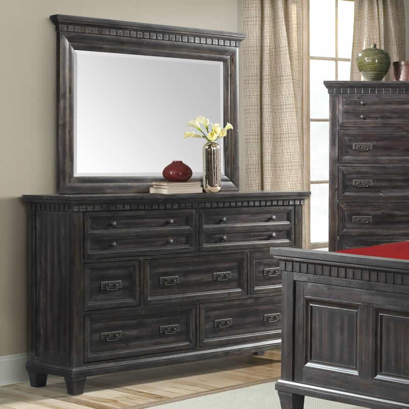 Elements International Morrison Dresser Mirror MO600MR