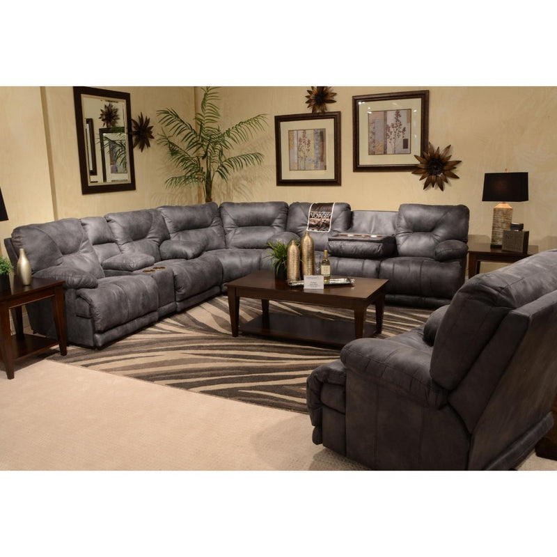 Catnapper Voyager Reclining Leather Look Fabric Sofa 43845 1228-53/3028-53 IMAGE 8