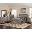  Coaster Furniture Kauffman 204190Q Wood Queen Storage Panel Bed - Washed Taupe IMAGE 12