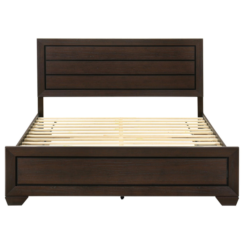 Coaster Furniture Kauffman 204390KE Wood Eastern King Storage Panel Bed - Dark Cocoa IMAGE 5