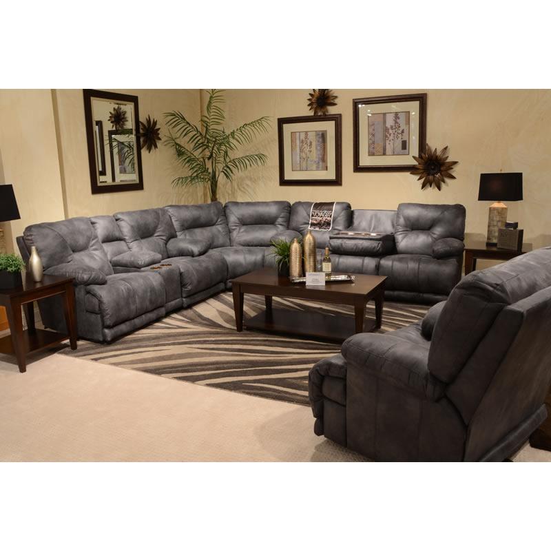 Catnapper Voyager Reclining Leather Look 3 pc Sectional 43845 1228-53/3028-53|4388 1228-53/3028-53|4389 1228-53/3028-53 IMAGE 2