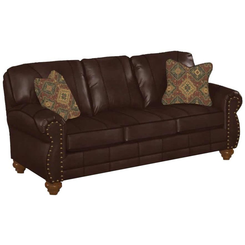 Best Home Furnishings Noble Stationary Leather Sofa S64DPLU-71508L IMAGE 1