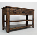 Jofran Cannon Valley Sofa Table Cannon Valley 1510-4 Sofa Table IMAGE 2