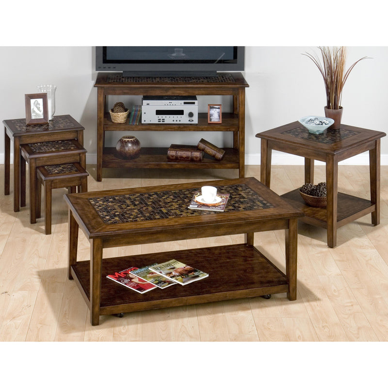 Jofran Baroque Brown Sofa Table 698-4 IMAGE 4