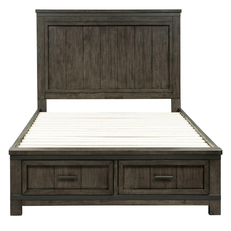 Liberty Furniture Industries Inc. Thornwood Hills Queen Panel Bed with Storage 759-BR-QSB IMAGE 2
