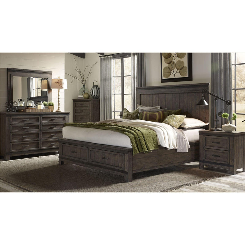 Liberty Furniture Industries Inc. Thornwood Hills Queen Panel Bed with Storage 759-BR-QSB IMAGE 8