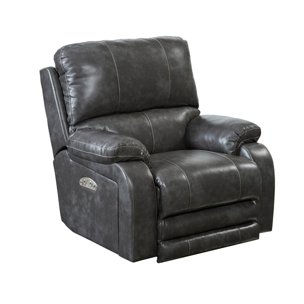 Catnapper Thornton Power Leather look Fabric Recliner 64762-7 1152-78/1252-78 IMAGE 1