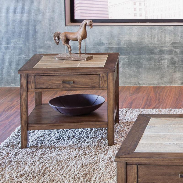  Liberty Furniture Industries Inc. Mesa Valley End Table 147-OT1020 IMAGE 1