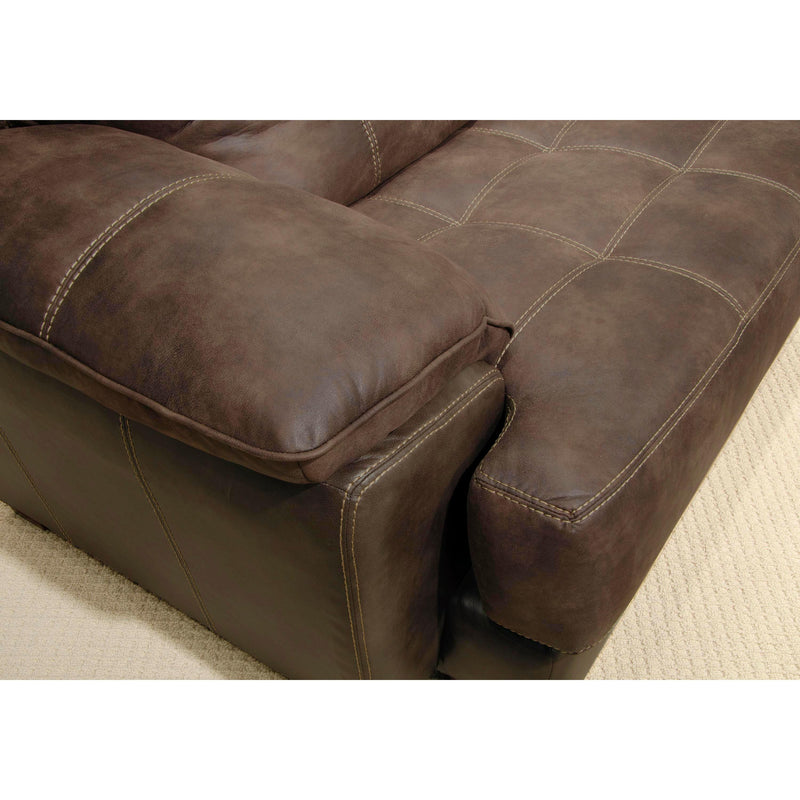 Jackson Furniture Drummond Stationary Leather Look Fabric Sofa 4296-03 1152-89/1300-89 IMAGE 4