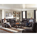 Catnapper Wembley Power Reclining Leather Loveseat 64589 1283-09/3083-09 IMAGE 2