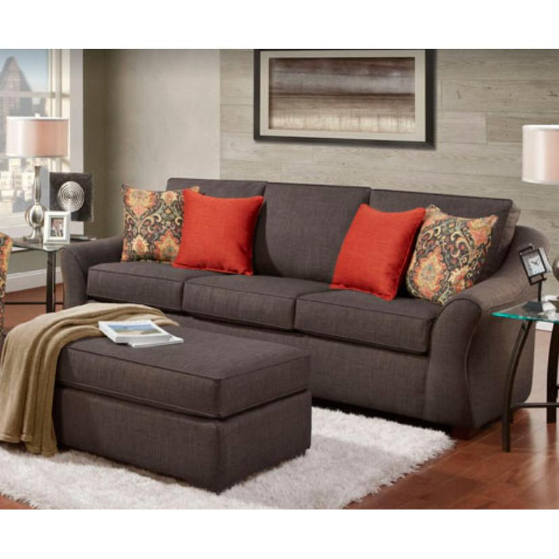 J Furniture Fairmount Fabric Ottoman 1119-00 IMAGE 2