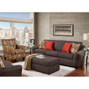 J Furniture Fairmount Fabric Ottoman 1119-00 IMAGE 3