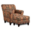 J Furniture Torre Stationary Fabric Accent Chair 1347-18 IMAGE 1