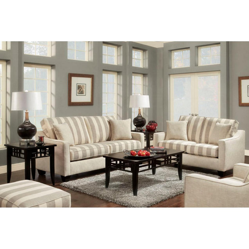 J Furniture Wheaton Stationary Fabric Sofa 1139-03 IMAGE 2