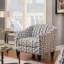 J Furniture Dallas Stationary Fabric Accent Chair 1352-18 IMAGE 1