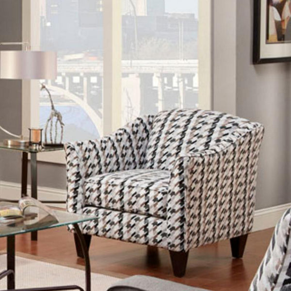 J Furniture Dallas Stationary Fabric Accent Chair 1352-18 IMAGE 1