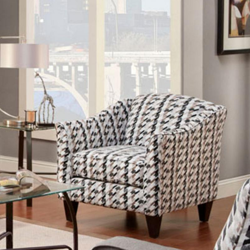 J Furniture Dallas Stationary Fabric Accent Chair 1352-18 IMAGE 1