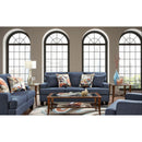 J Furniture Melbourne Stationary Fabric Loveseat 1220-02 IMAGE 1