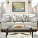 J Furniture Jupiter Stationary Fabric Sofa 1240-03 IMAGE 1