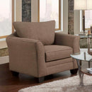 J Furniture London Stationary Fabric Chair 1250-01 IMAGE 1