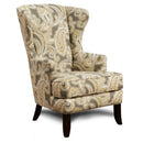 J Furniture Leslie Stationary Fabric Accent Chair 1365-18/491-14 IMAGE 1