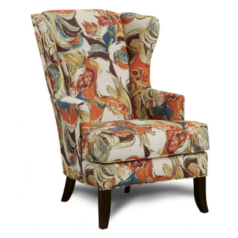 J Furniture Leslie Stationary Fabric Accent Chair 1365-18/507-70 IMAGE 1
