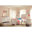  Signature Design by Ashley Willowton B267B15 Twin Panel Bed IMAGE 2