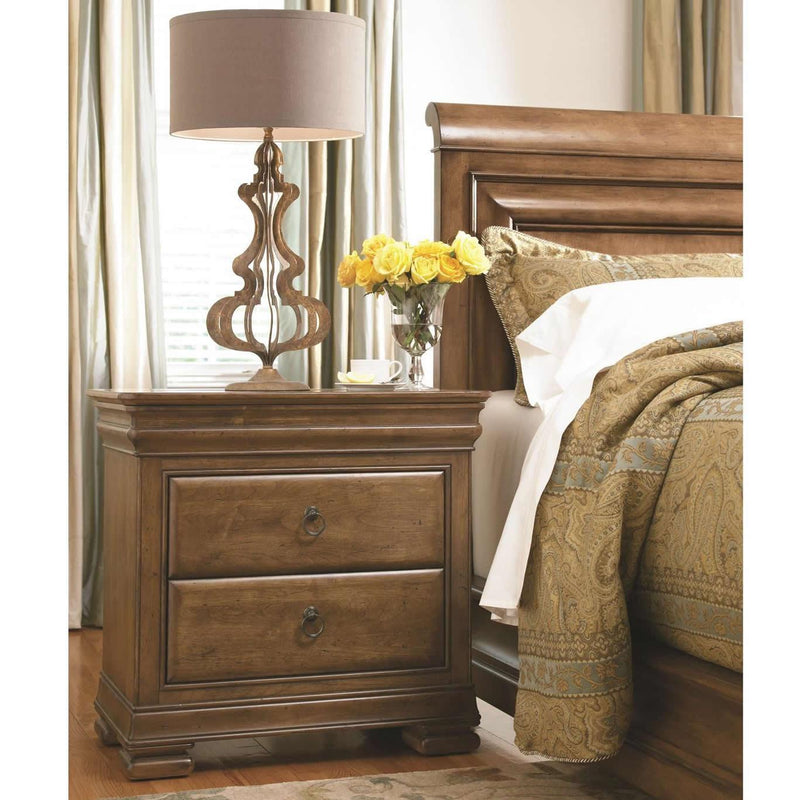 Universal Furniture New Lou 3-Drawer Nightstand 071355 IMAGE 3