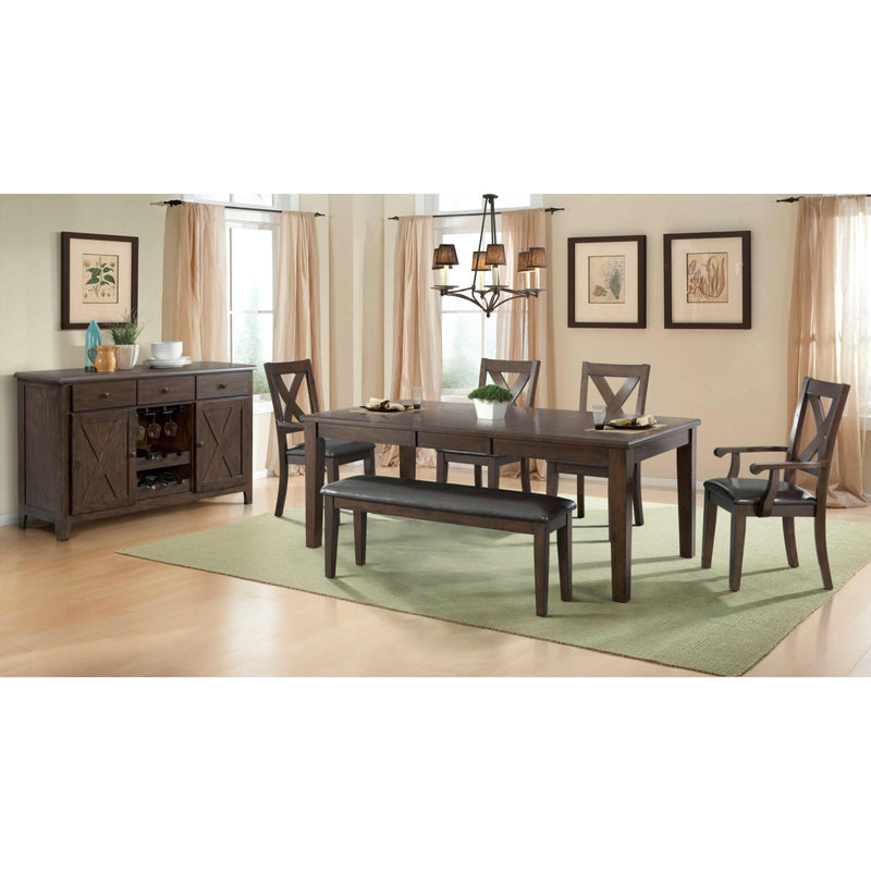 Elements International Copper Ridge Dining Chair DCR100SC IMAGE 3