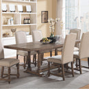 Winners Only Xcalibur Dining Table with Trestle Base DX14296G IMAGE 1