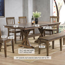 Winners Only Carmel Dining Table with Trestle Base DC33878R IMAGE 2