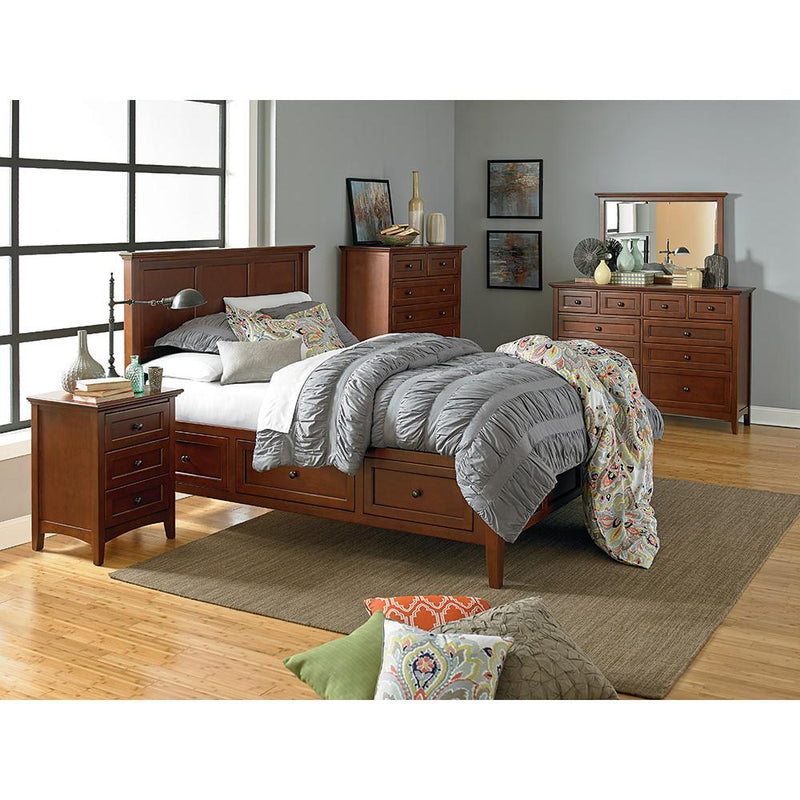 Whittier Wood McKenzie Queen Bed with Storage 2376GAC IMAGE 2
