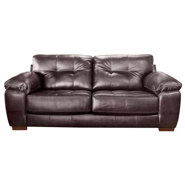 Jackson Furniture Hudson Stationary Faux Leather Sofa 4396-03 1152-09/1252-09 IMAGE 1