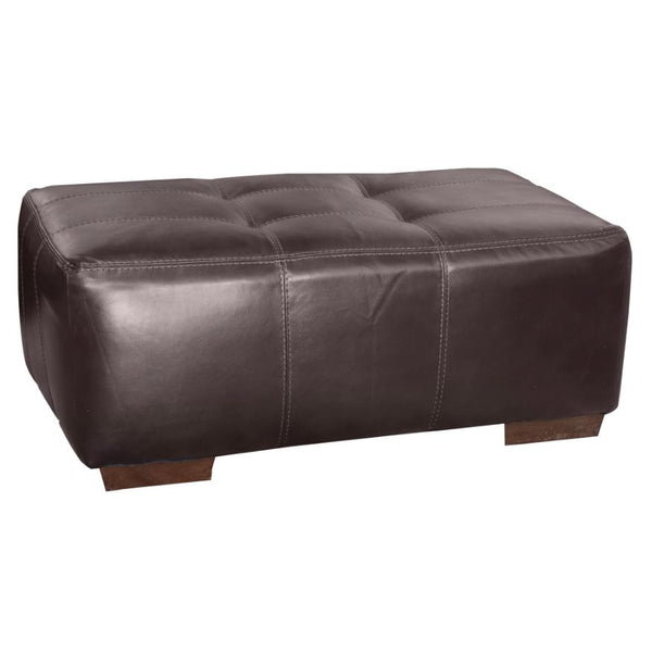 Jackson Furniture Hudson Fabric and Leather Look Ottoman 4396-10 1152-09/1252-09 IMAGE 1