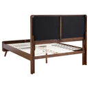 Coaster Furniture Robyn 205131Q Wood Queen Platform Bed - Dark Walnut IMAGE 4