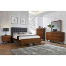 Coaster Furniture Robyn 205131Q Wood Queen Platform Bed - Dark Walnut IMAGE 7