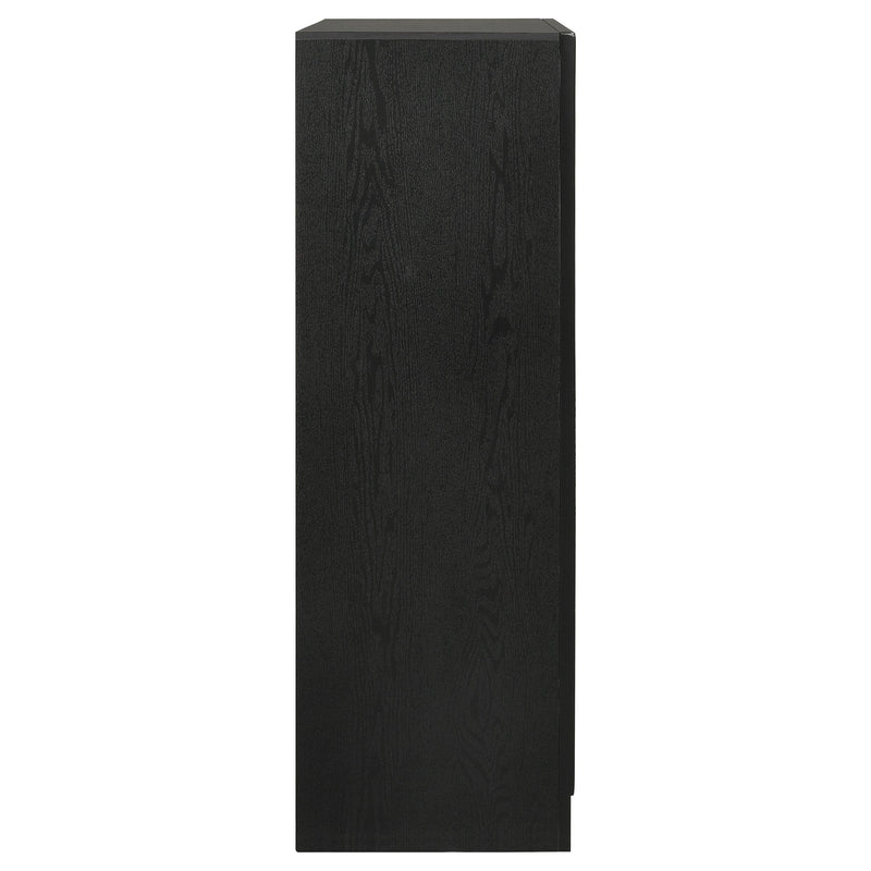 Coaster Furniture Miranda 206365 5-Drawer Bedroom Chest - Black IMAGE 8