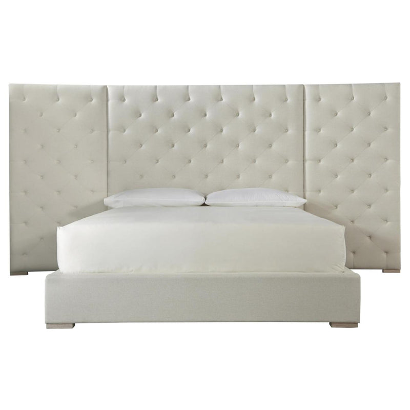 Universal Furniture Brando California King Upholstered Platform Bed with Side Panels 64323FR/643220/643212W IMAGE 1